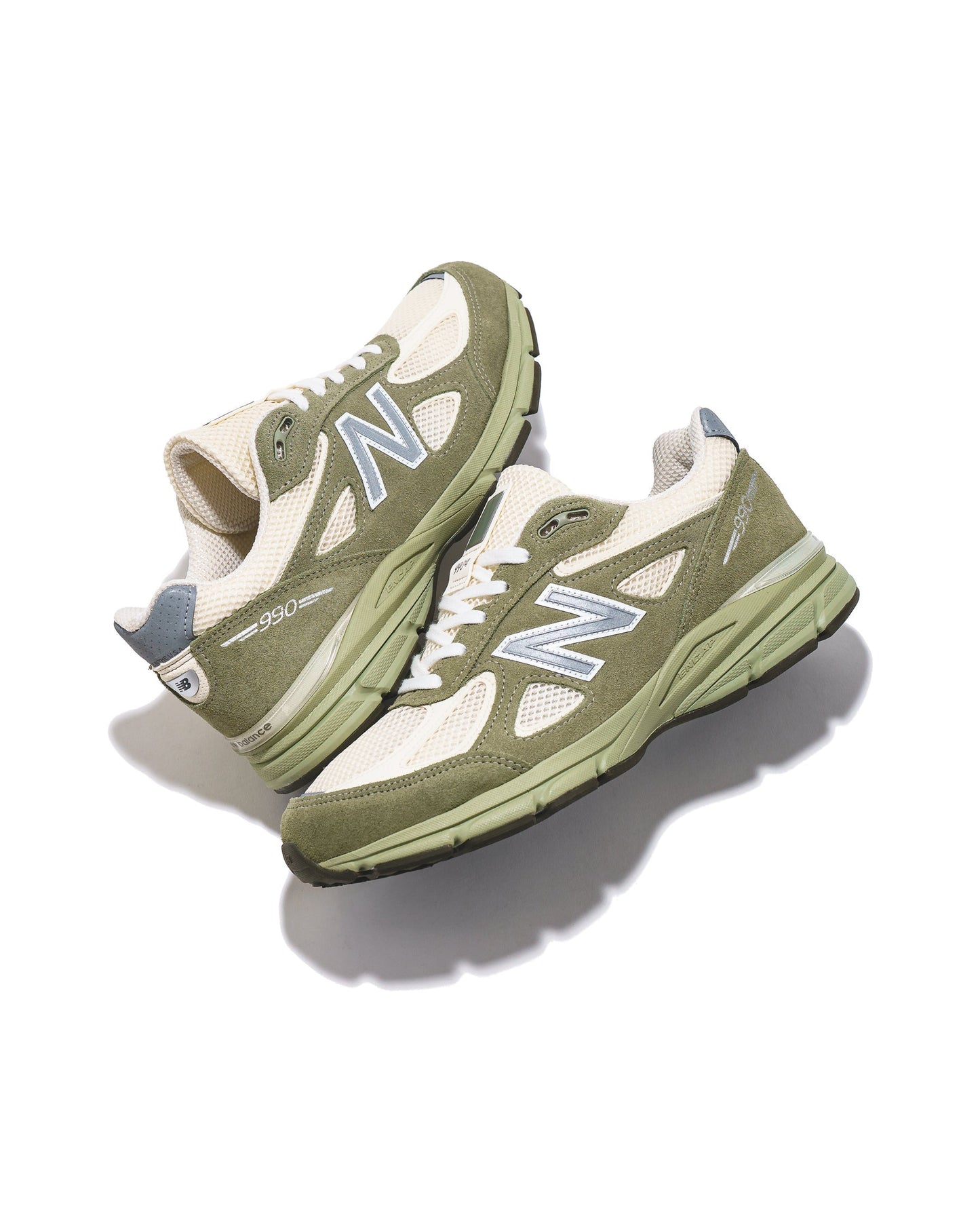 New Balance Unisex Made in USA 990v4 Olive Leaf U9901MX