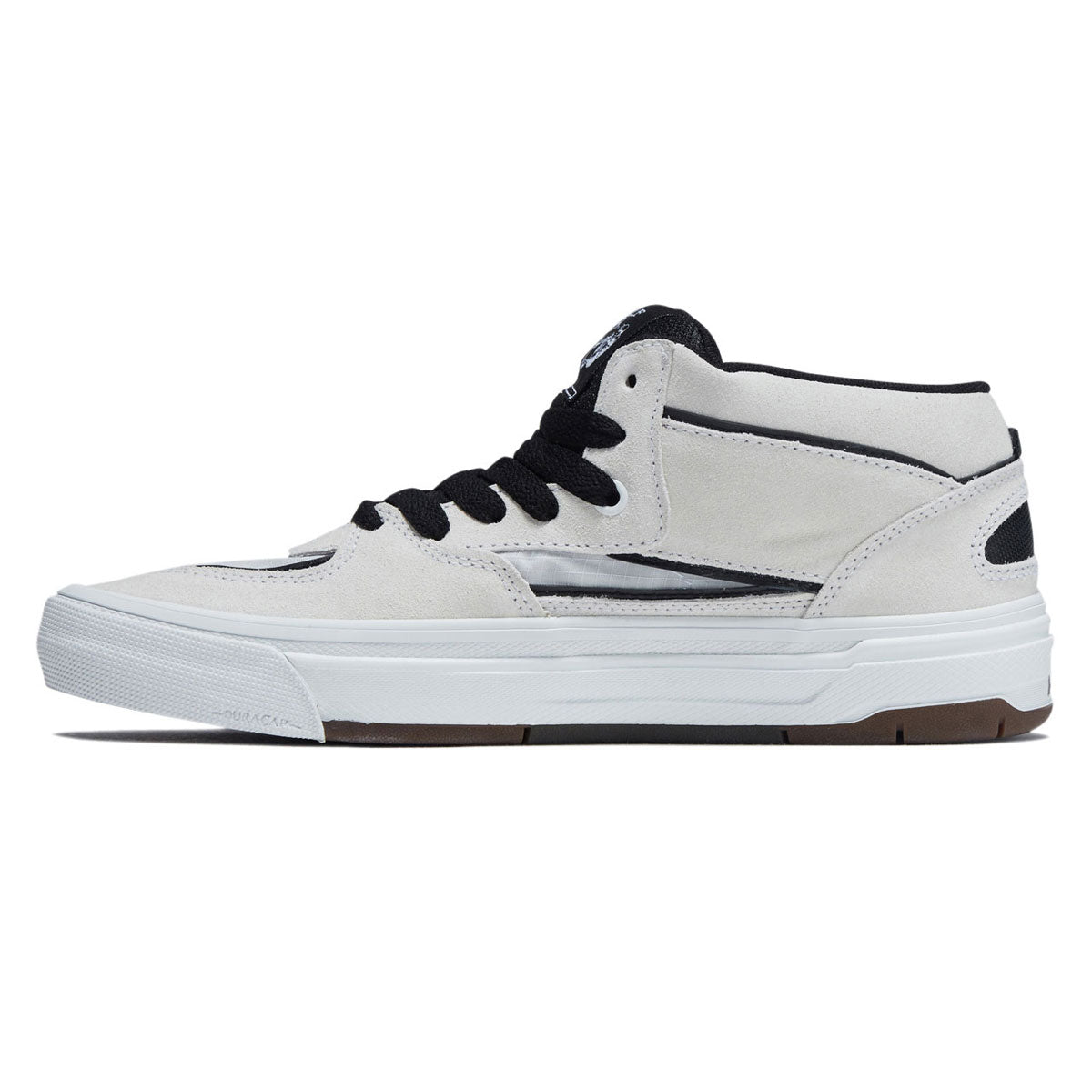 Vans Skate Half Cab Wafflecup Shoes - White/Black