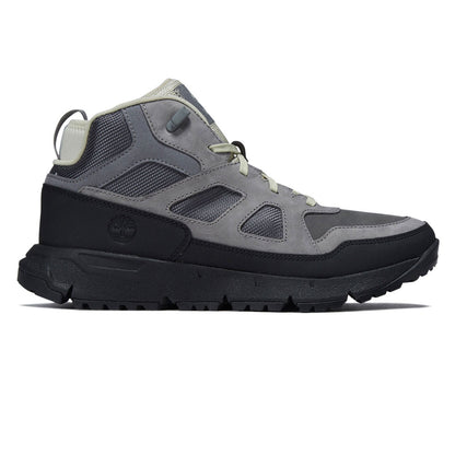 Timberland Voyager Valley Mid Lace Up Shoes - Medium Grey Nubuck