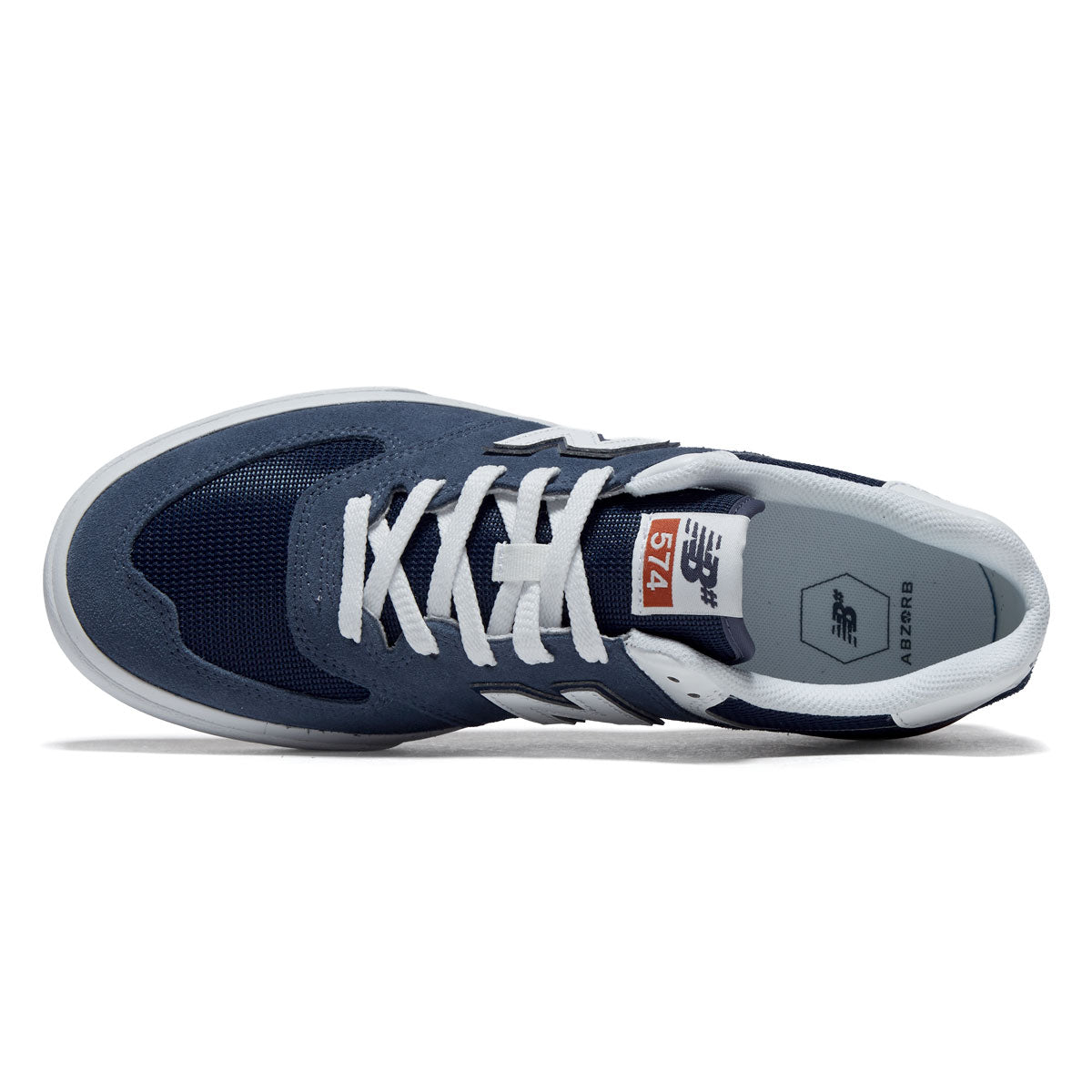 New Balance 574 Vulc Shoes - Blue/White