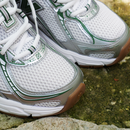 Mens New Balance U740SF2 (Metallic Silver/Green)