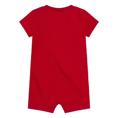 Baby/Toddler Jordan Baby Jumpman Knit Romper "Red"
