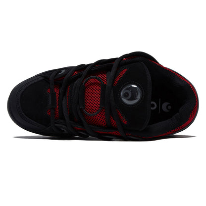 Osiris D3 OG Shoes - Black/Grey/Red