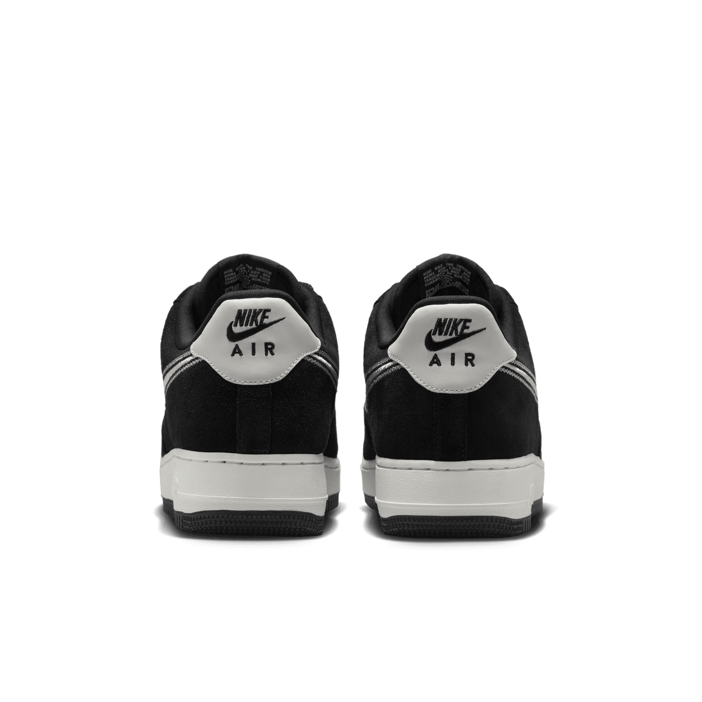 Men's Nike Air Force 1 '07 LV8 "Black Sail Embroidered"