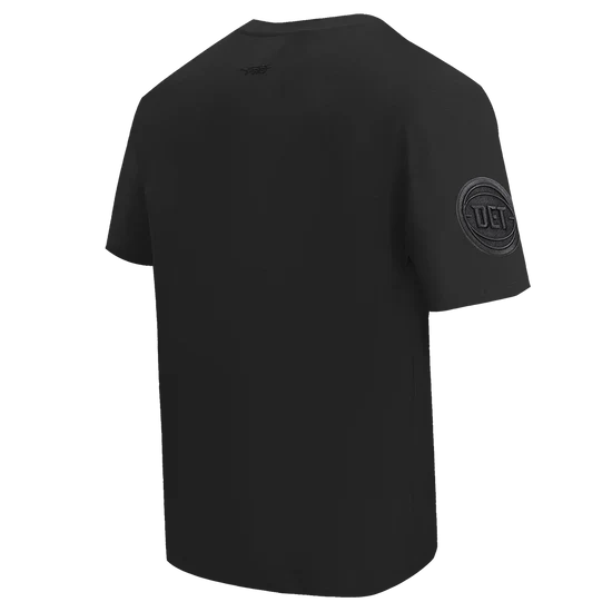 Men’s Pro Standard NBA Detroit Pistons Neutral Cotton Jersey Drop Shoulder Tee