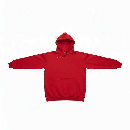 Men's The Closet Inc. Fleece Top Plain Red