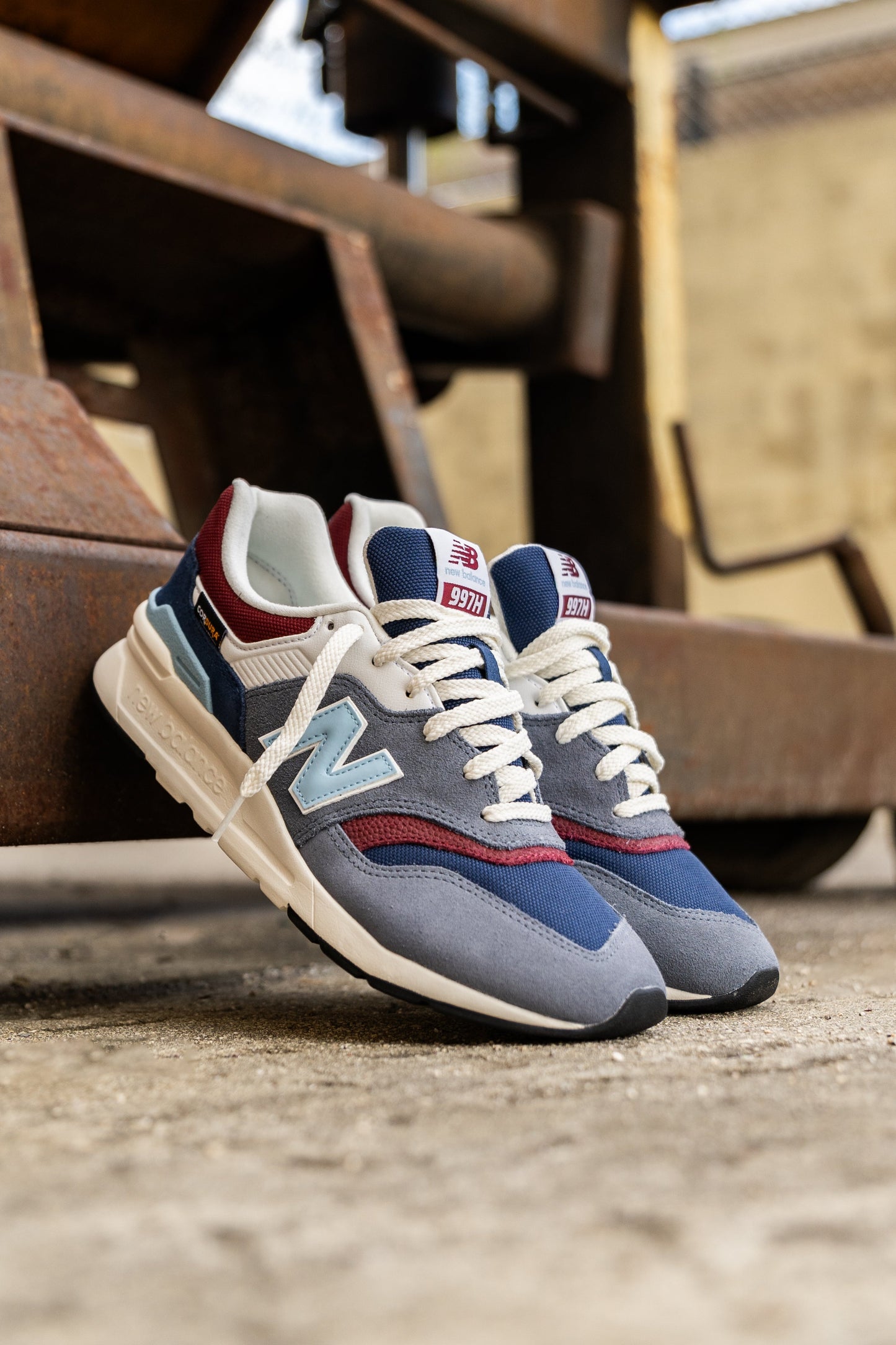 Mens New Balance 997H (Grey/Blue)- CM997HGN