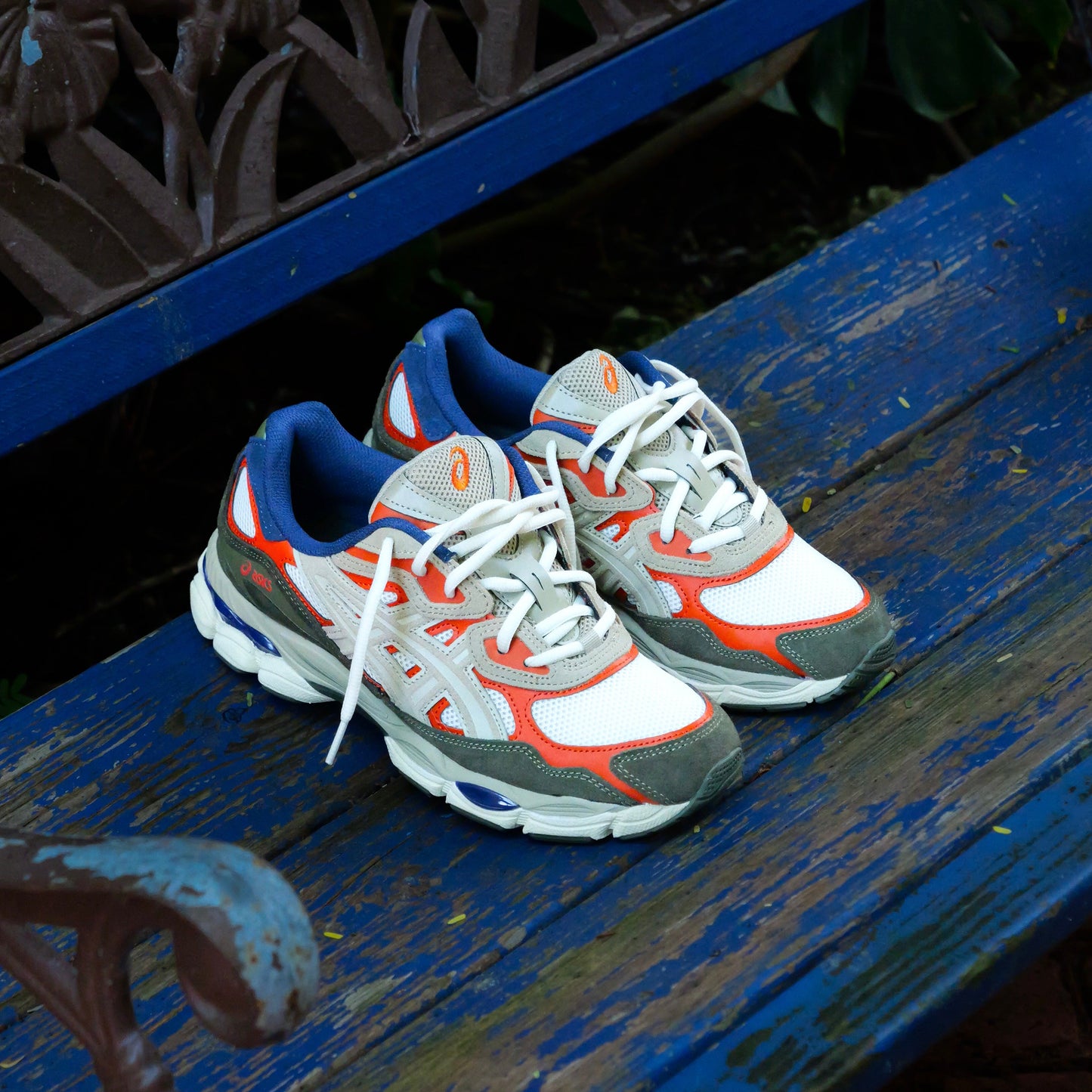 Mens Asics Gel-NYC (Cream/Irvine)