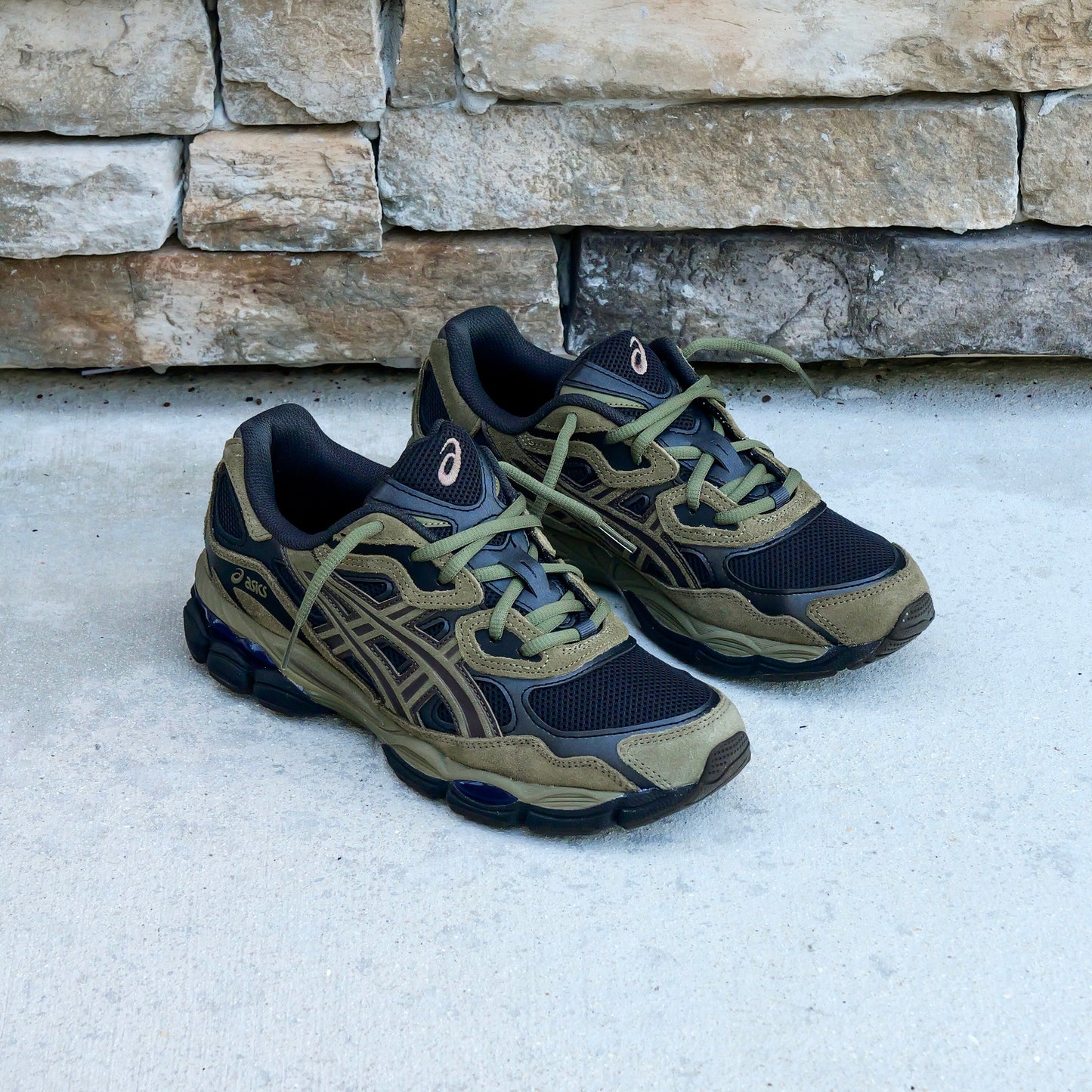Mens Asics Gel-NYC (Loden Green/Graphite Grey)