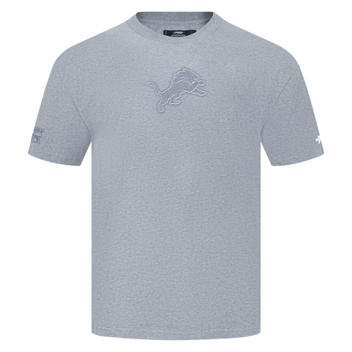 Men's Pro Standard NFL Detroit Lions Reverse French Terry Cotton Jersey Drop Shoulder Tee