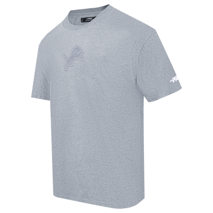 Men's Pro Standard NFL Detroit Lions Reverse French Terry Cotton Jersey Drop Shoulder Tee