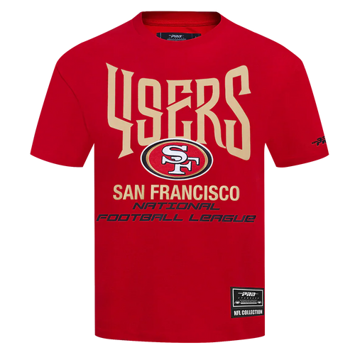 Men's Pro Standard NFL San Francisco 49ers City Tour 2.0 Drop Shoulder Tee