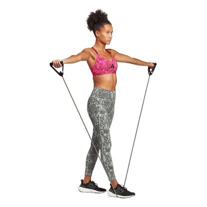 Women's Adidas Stash Pocket Training Animal Print 7/8 Leggings