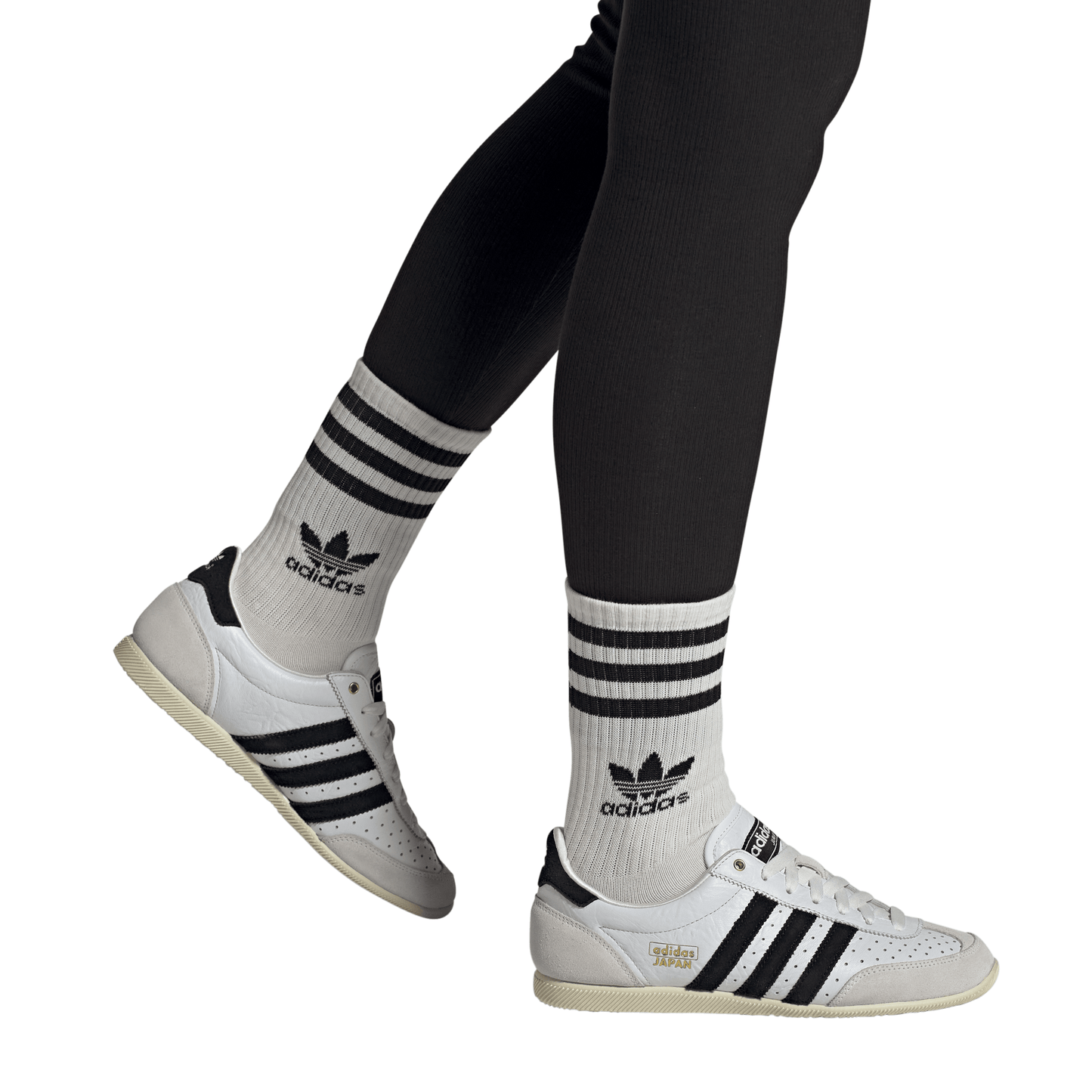Adidas Japan Cloud White/Core Black/Gold Metallic Women's Shoes
