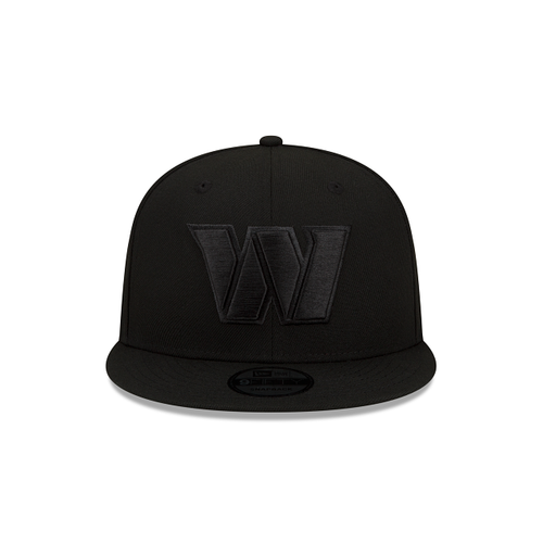 Washington Commanders New Era Black & Black 9FIFTY Snapback