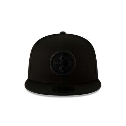 Pittsburg Steelers New Era NFL Black on Black 9FIFTY SnapBack