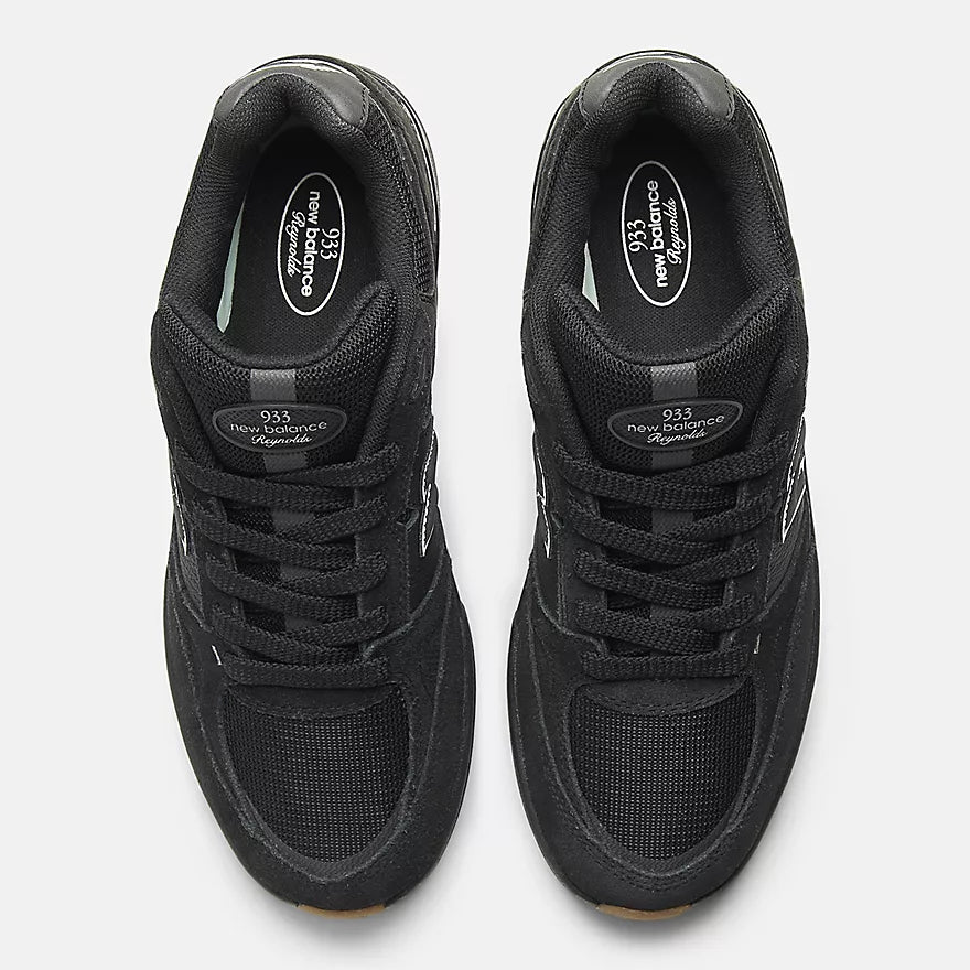 New Balance Numeric 933 Andrew Reynolds Black Black Shoes