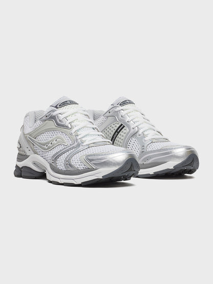 Saucony Progrid Triumph 4 Sneakers | White/Silver